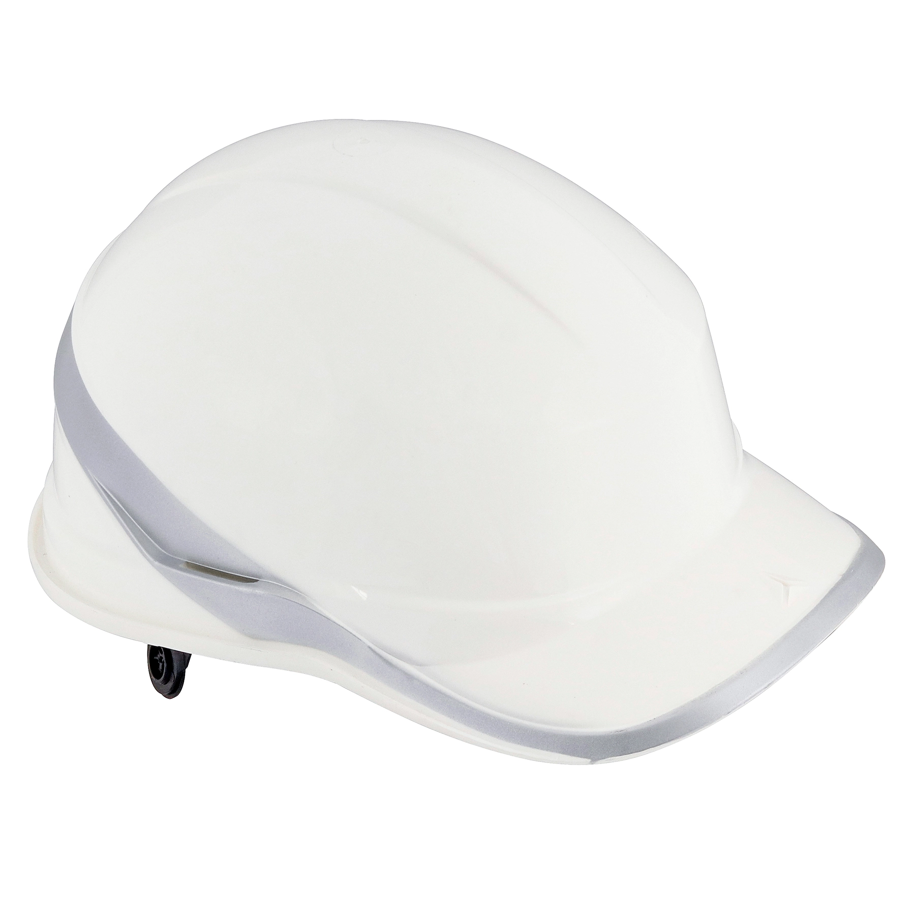 Capacete Aba frontal com Catraca Baseball Diamond V Rotor Branco Delta Plus