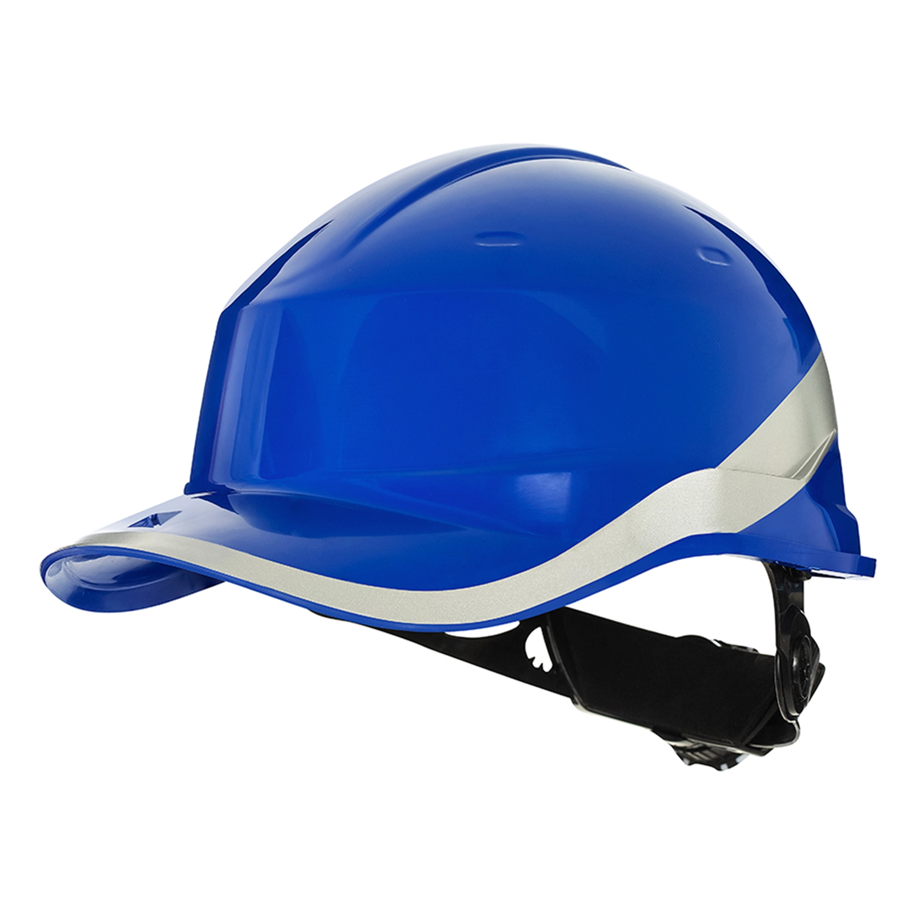 Capacete Aba frontal com Catraca Baseball Diamond V Rotor Azul Delta Plus