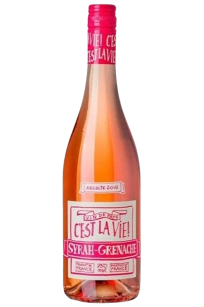 Vinho C´est La Vie Rosé Syrah Vin De Pays D´oc
