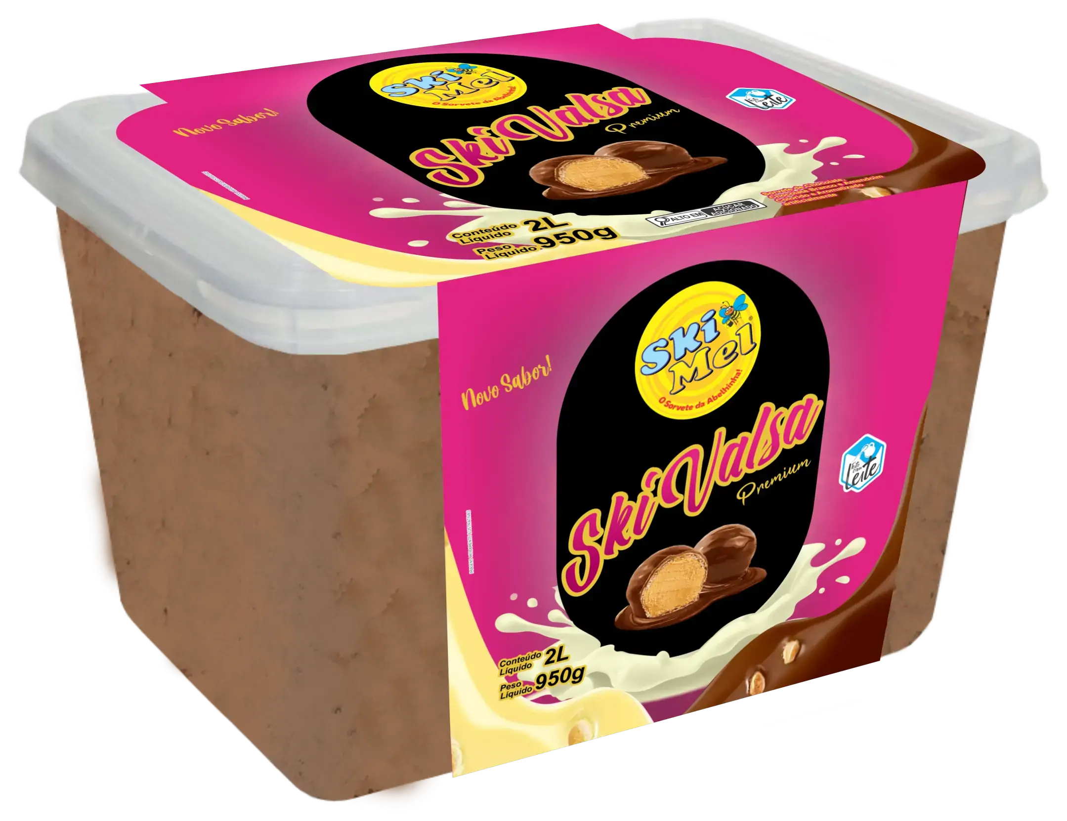Sorvete Skimel Ski 2l Valsa