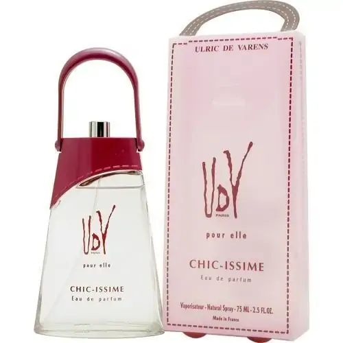 Perfume Feminino Udv Chic Issime Ulric De Varens Eau De Parfum Spray 75 Ml