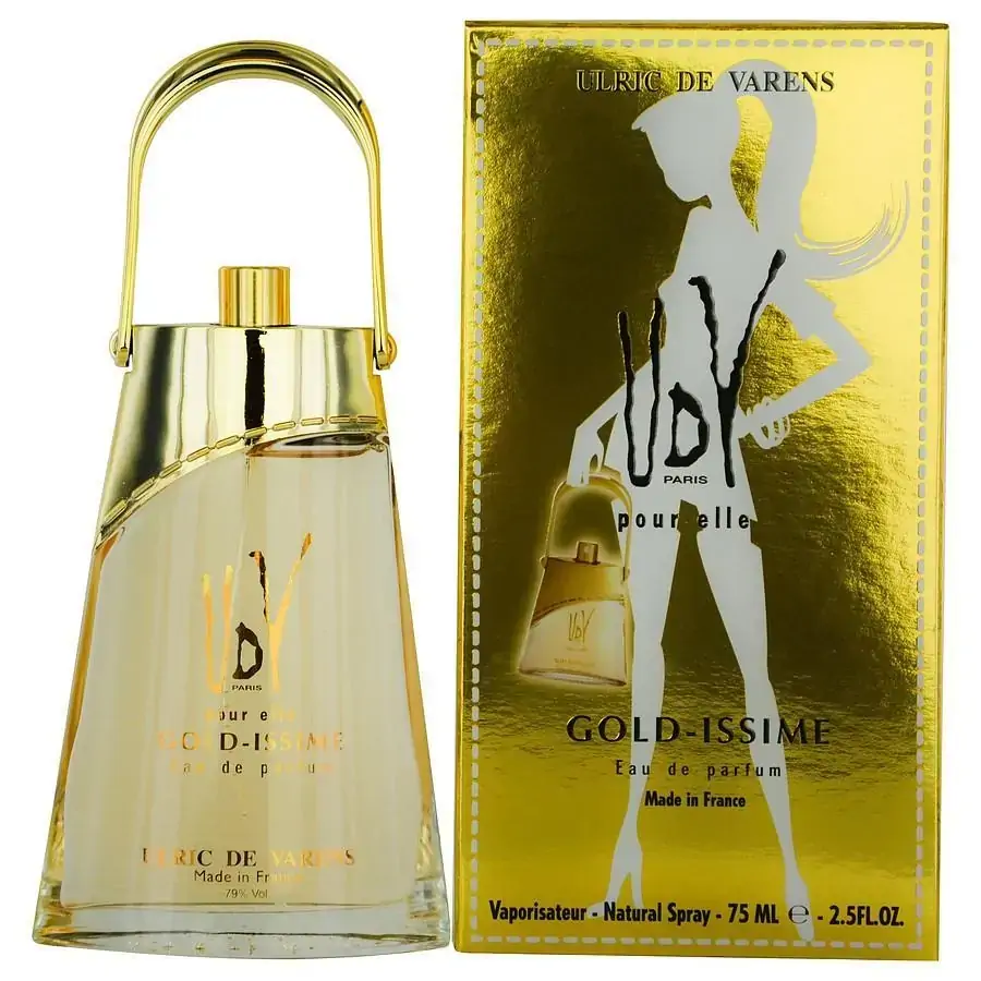 Perfume Feminino Udv Gold Issime Ulric De Varens Eau De Parfum Spray 75 Ml (Nova Embalagem)