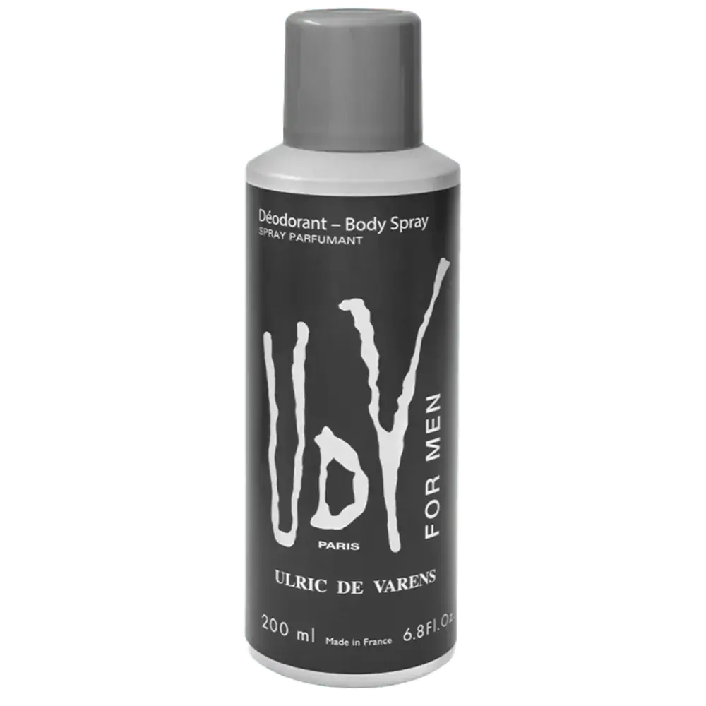 Desodorante Corporal Em Spray Udv Paris For Men Ulric De Varens 200ml