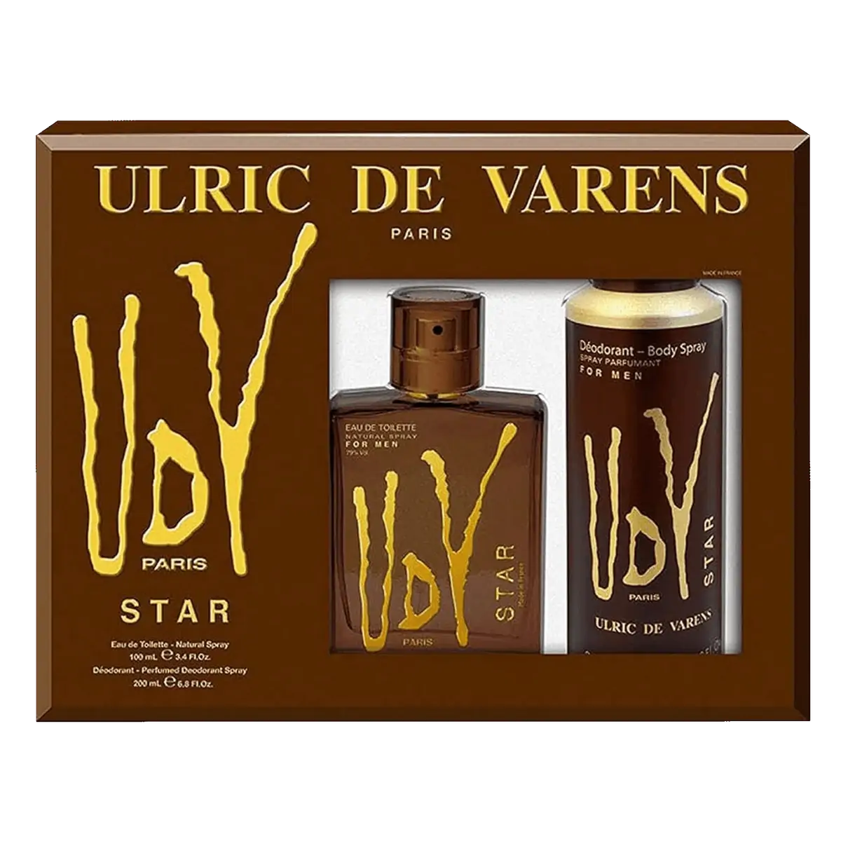 Kit Coffret ULric de Star Varens EDT Masculino100ml+Desodorante200ml