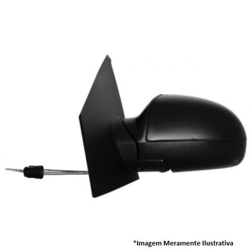 Espelho Retrovisor Externo FORD FIESTA Lado Esquerdo Remoto - METAGAL RFME79CR