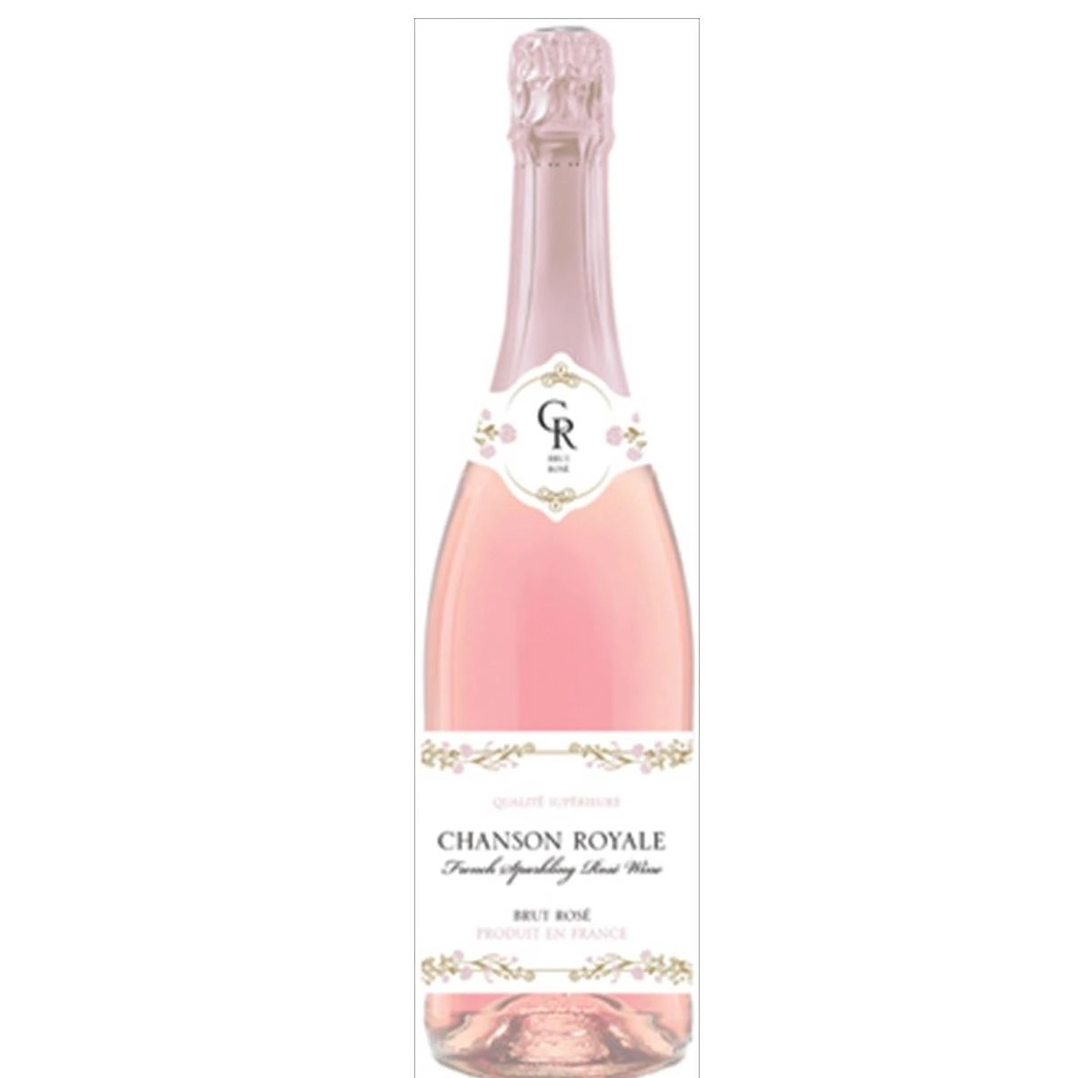 Espumante Francês CHANSON ROYALE Brut Rosé Garrafa 750ml