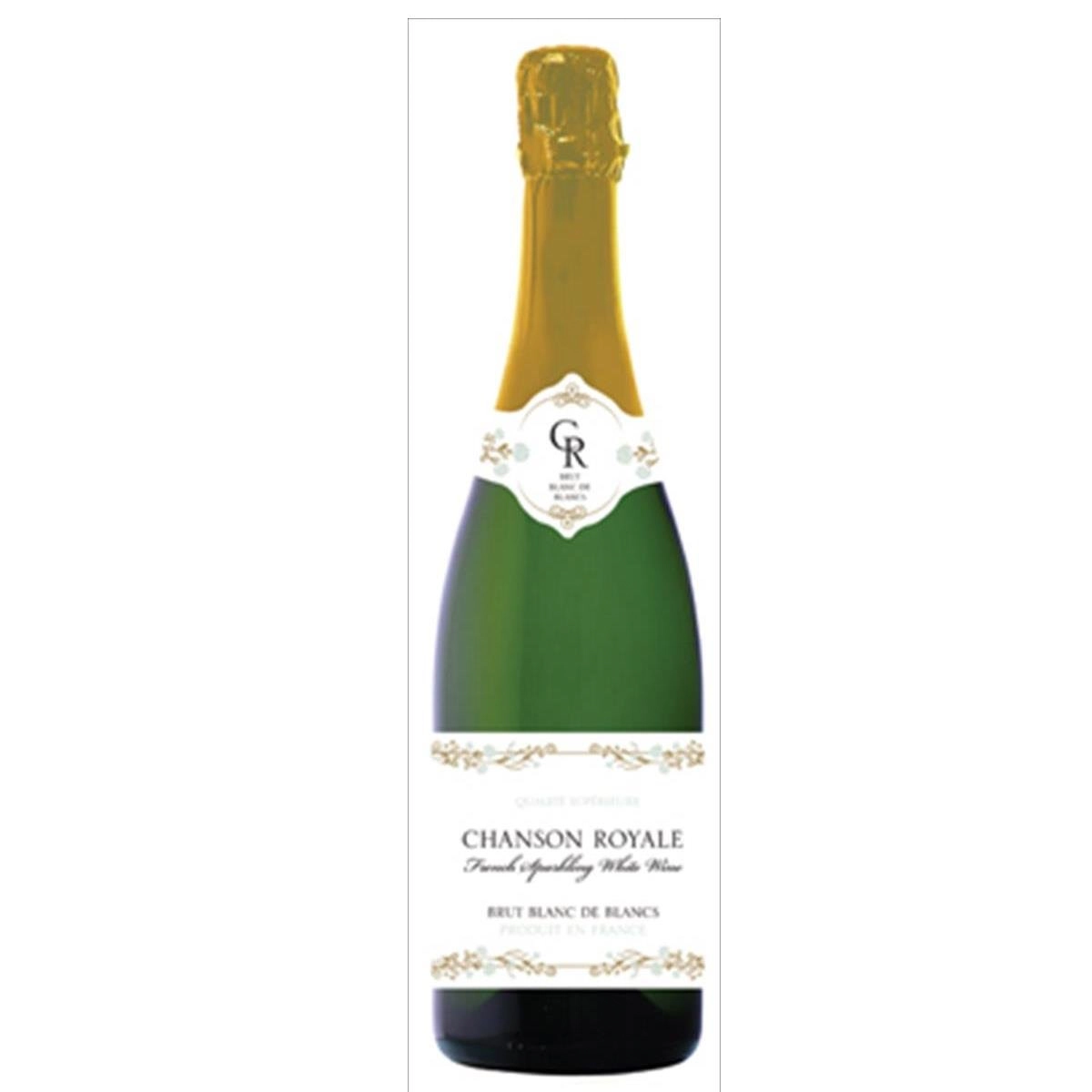 Espumante Francês CHANSON ROYALE Brut Garrafa 750ml