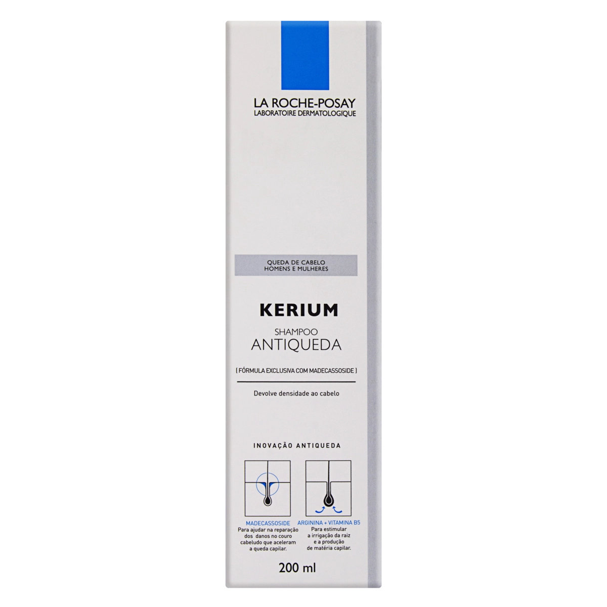 Shampoo Antiqueda La Roche Posay Kerium Caixa 200ml