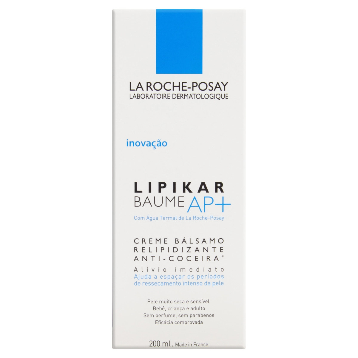 Creme Baume Ap Sem Perfume La Roche Posay Lipikar Caixa 200ml