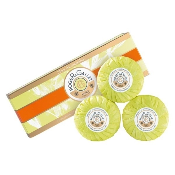Roger E Gallet Fleur D Osmanthus Euforizante 100 Gramas 3 Unidades