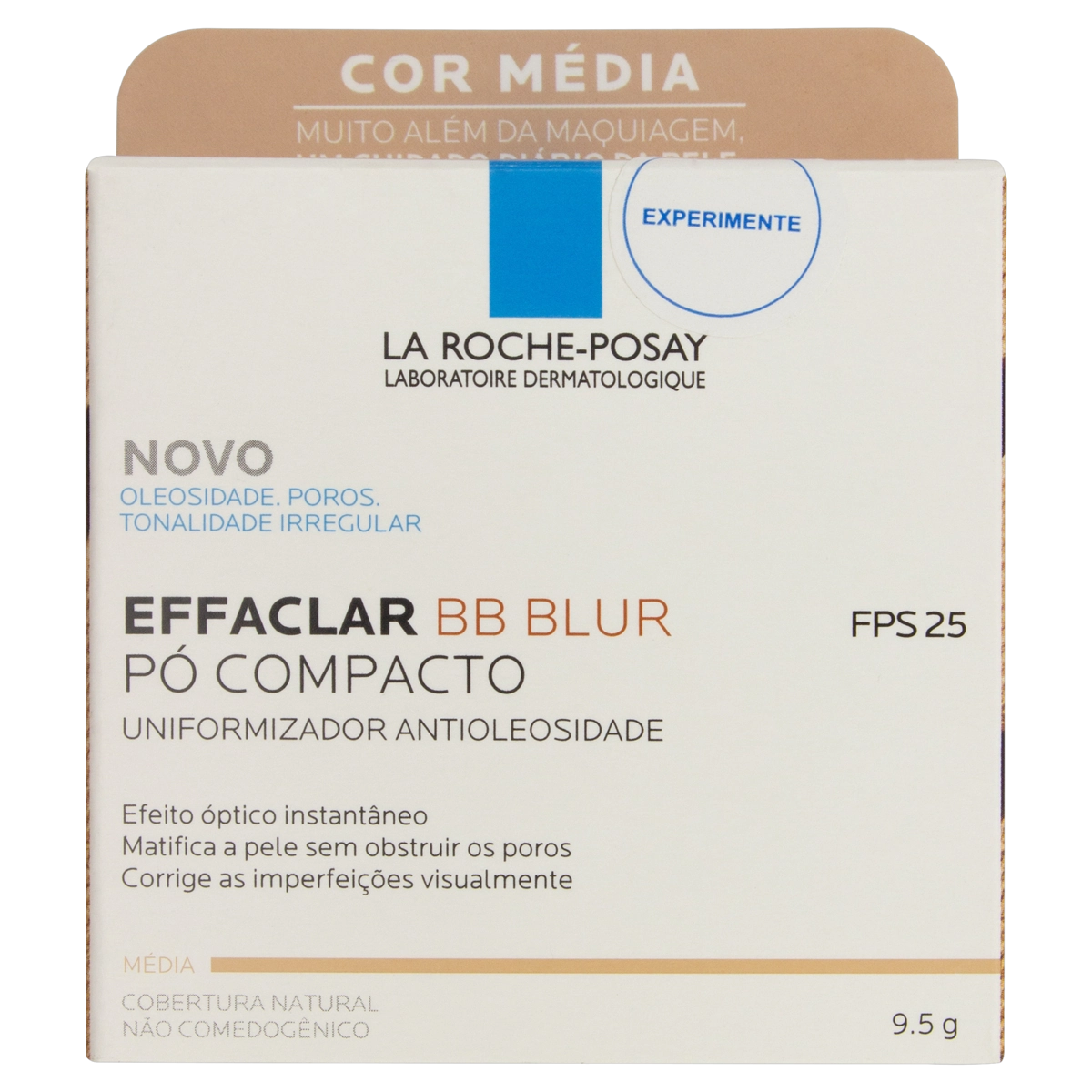 Pó Compacto Bb Blur Fps 25 Média La Roche Posay Effaclar 9,5g