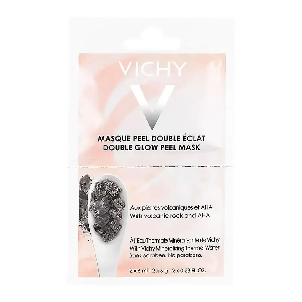Máscara Facial Vichy Argila Efeito Peeling 6ml 2 Sachês