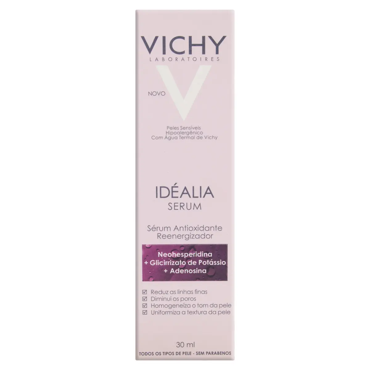 Sérum Antioxidante E Reenergizador Vichy Idéalia Caixa 30ml
