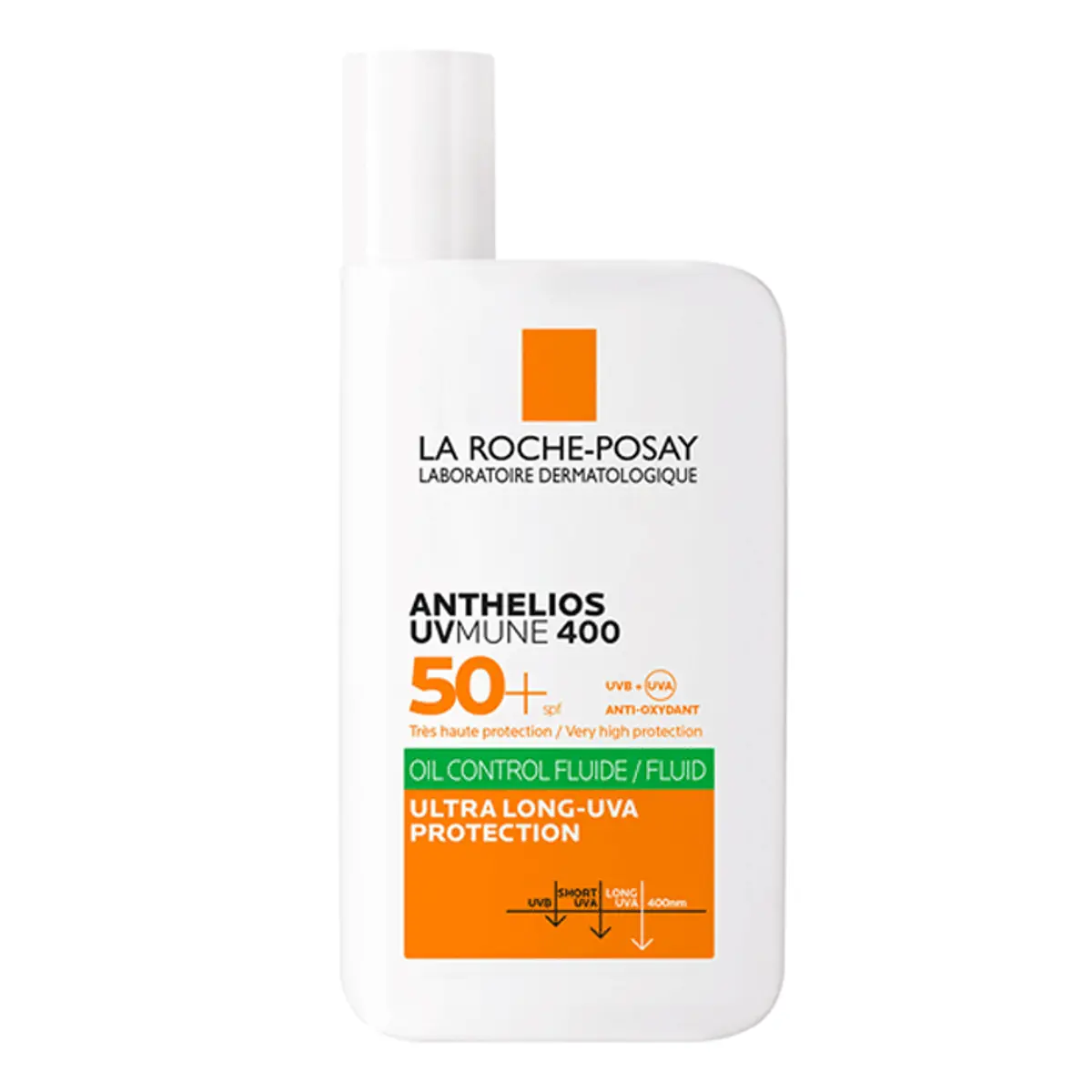 Protetor Solar Facial Fluido Toque Seco Antioleosidade Fps 60 La Roche Posay Anthelios Uvmune Airlic