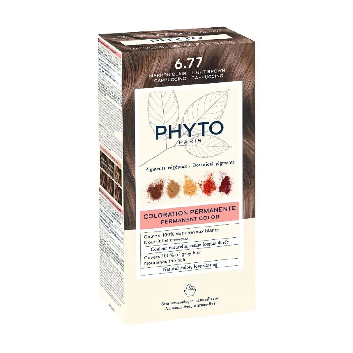 Phytocolor 6.77 Light Brown Cappuccino