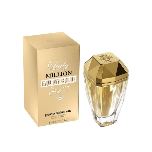 Perfume Lady Million Eau My Gold Paco Rabanne Eau De Toilette Feminino