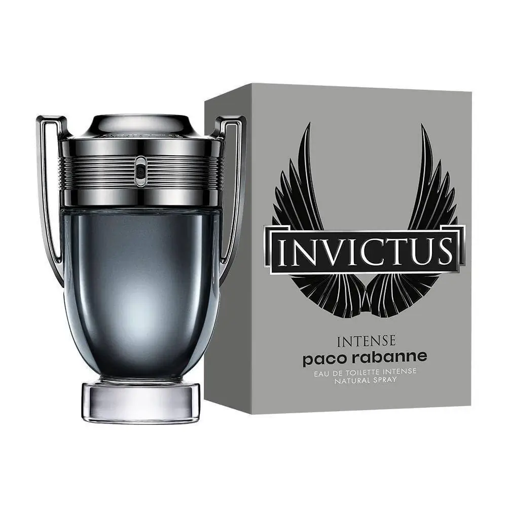 Invictus Intense Paco Rabanne - Perfume Masculino - Eau de Toilette 50 ml