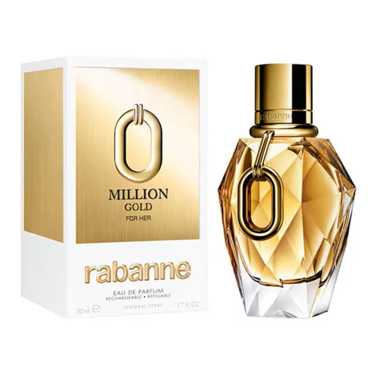 Perfume Rb Million Gold Fem Edp50, 50 Ml