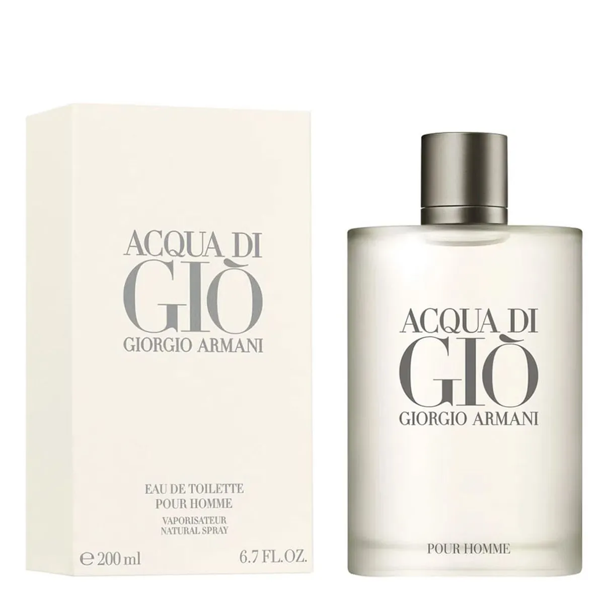 Acqua Di Gio De Giorgio Armani Eau De Toilette Masculino 200 ml