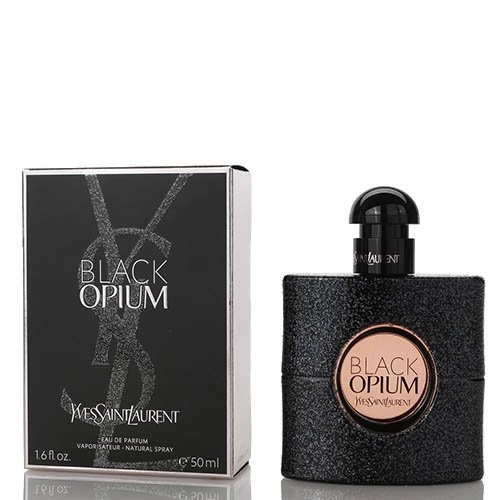 Yves Saint Laurent Eau De Parfum Spray For Women, Black Opium, 1.6 Ounce