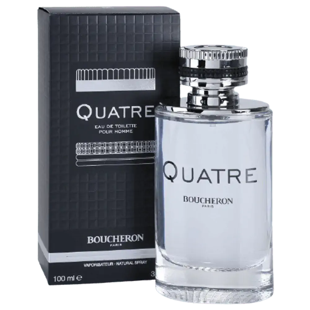 Quatre By Boucheron For Men 3.3 Oz Eau De Toilette Spray Brand