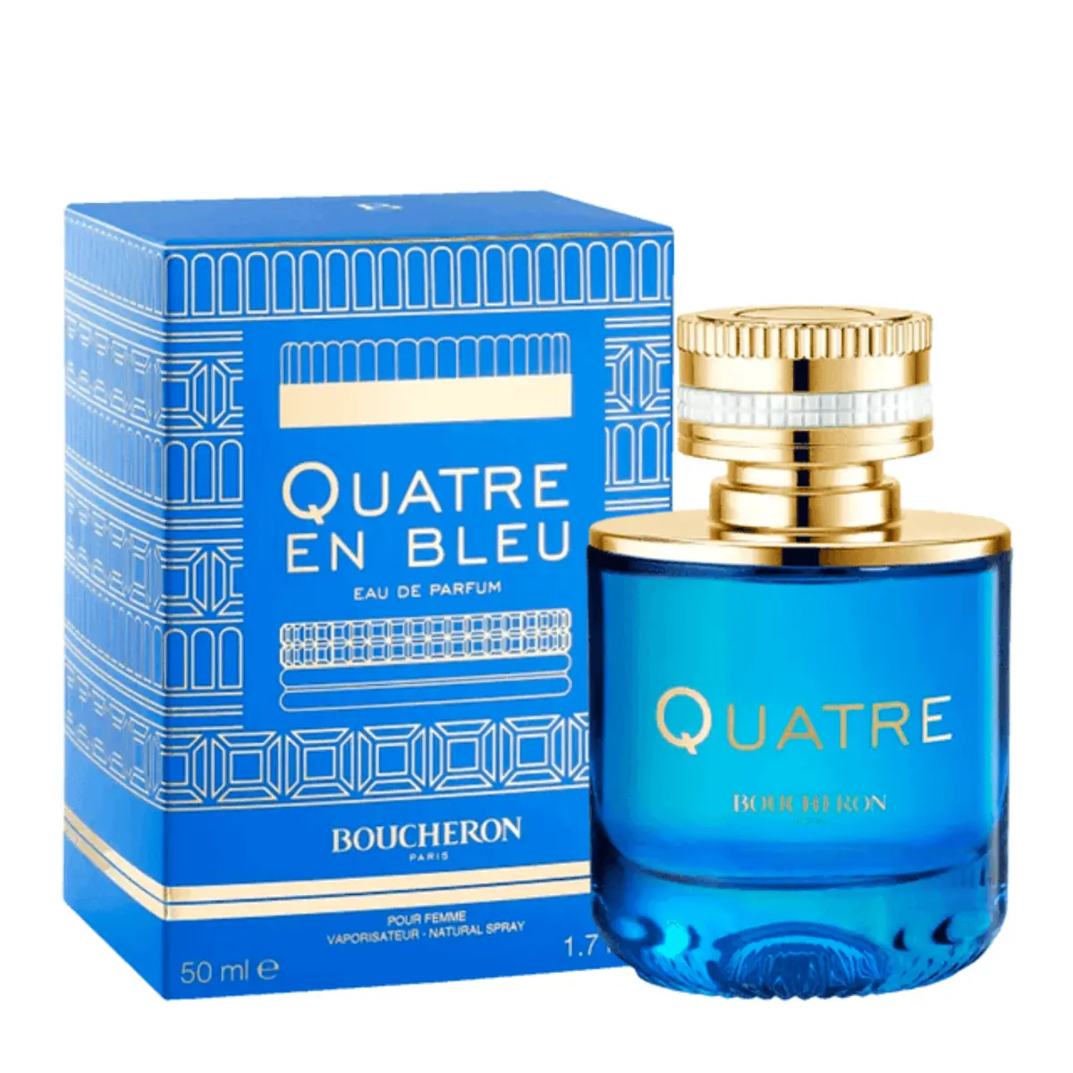 Boucheron Quatre En Bleu Eau de Parfum - Perfume Feminino - 50ml 50ml