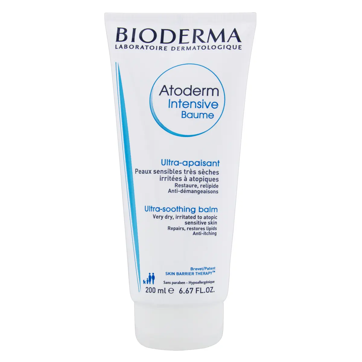 Bálsamo Hidratante Ultra Suave Sem Perfume Bioderma Atoderm Bisnaga 200ml