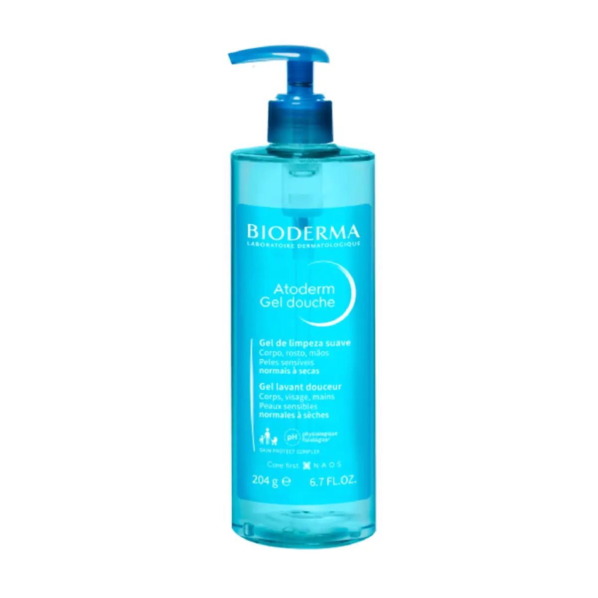 Gel De Limpeza Suave Bioderma Atoderm Frasco 204g