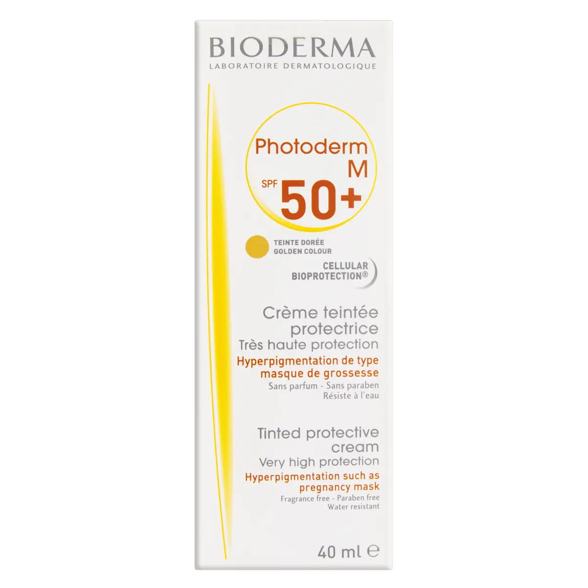 Protetor Solar Creme Fps 50 Sem Perfume Bioderma Photoderm M Caixa 40ml
