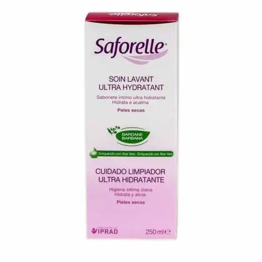 Sabonete Líquido íntimo Ultra Hidratante Saforelle Caixa 250ml