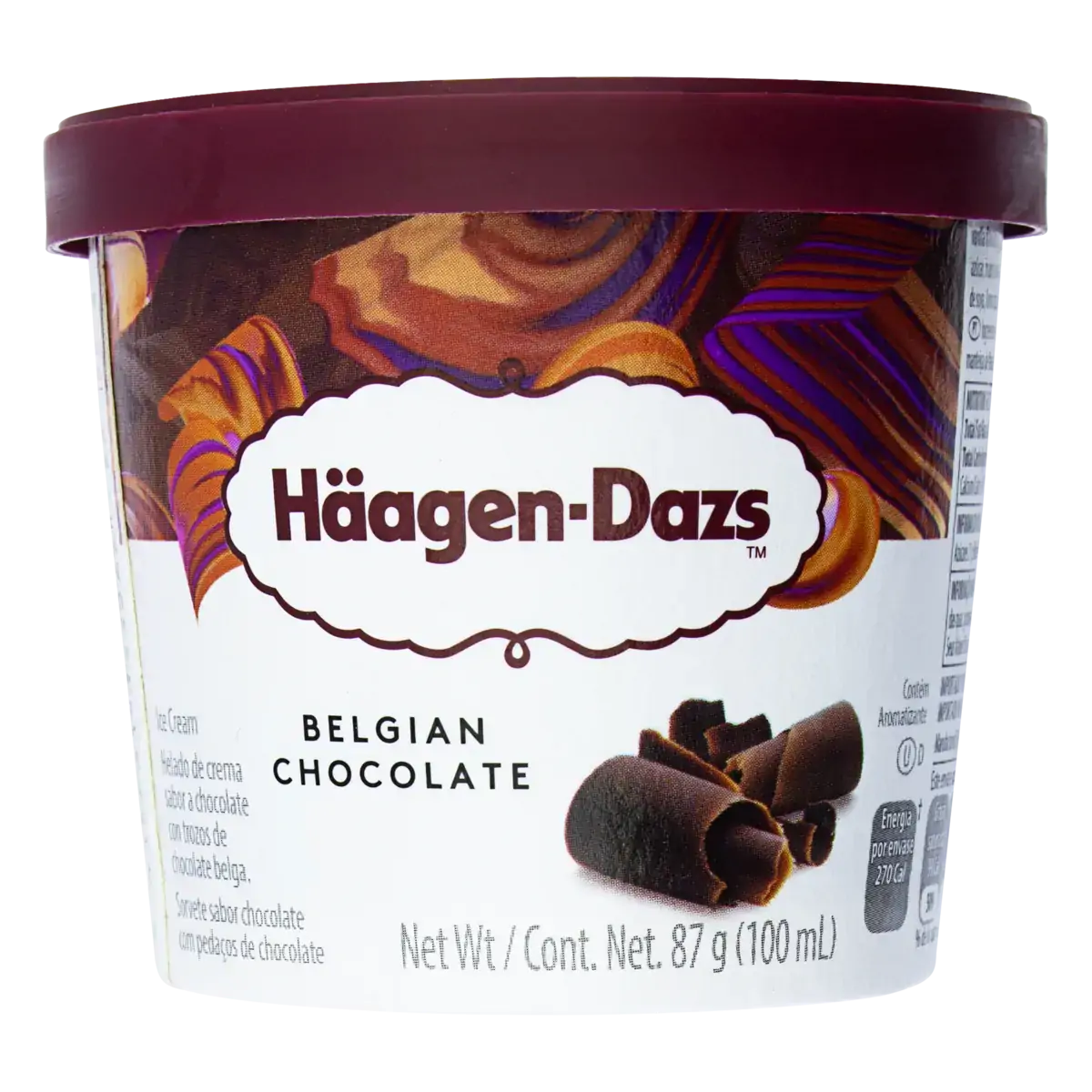 Sorvete Haagen Dazs De Chocolate Mini Cup