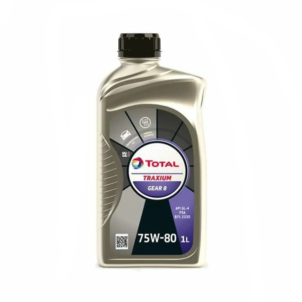 Óleo de Câmbio 75W80 Traxium Gear 8 Mineral 1 Litro - TOTAL LUBRIFICANTES 214082