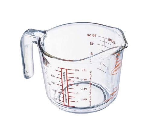 Arcuisine Borosilicate 1 Quart Measuring Cup