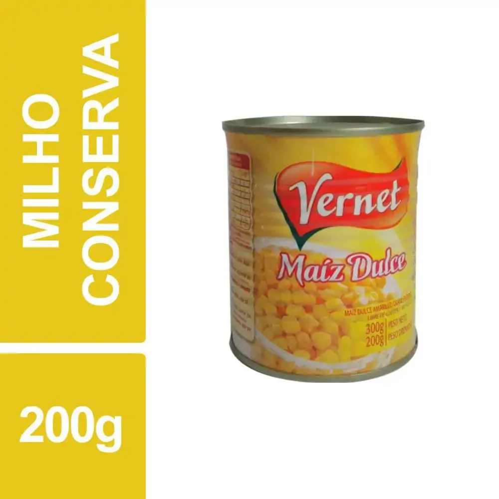 Milho Verde Vernet 200g Lata