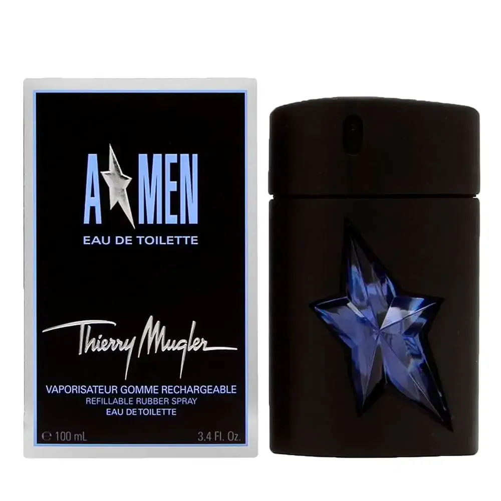 Thierry Mugler A Men Rubber Flask 3.4oz Eau De Toilette