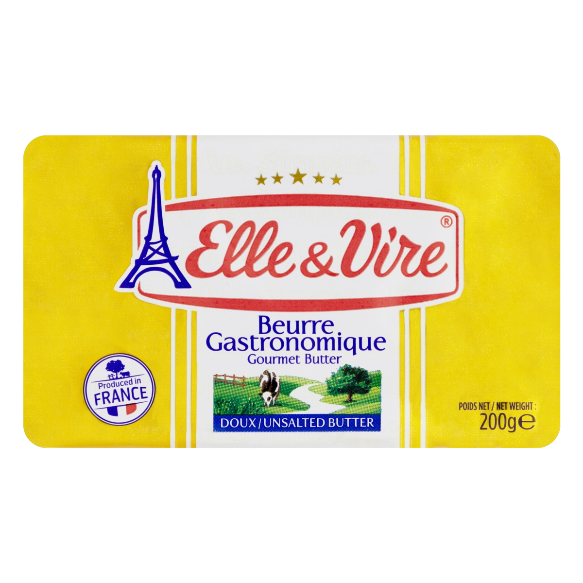 Manteiga Sem Sal Elle Vire 200g