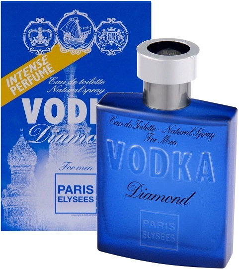 Perfume Vodka Diamonds For Men Original Paris Elysees 100ml