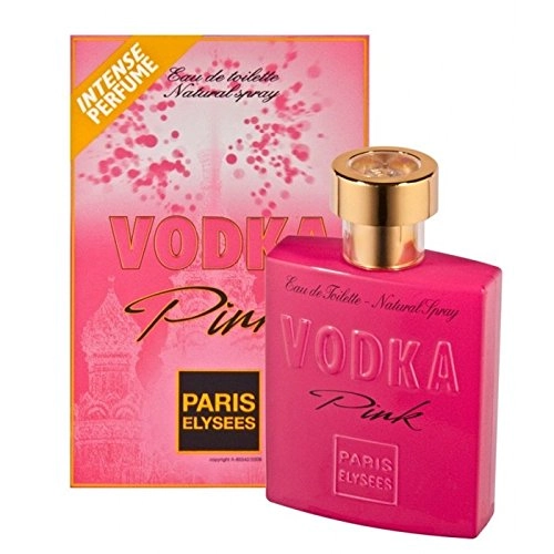 Perfume Vodka Pink For Women 3.3 Oz Edt By Paris Elysees