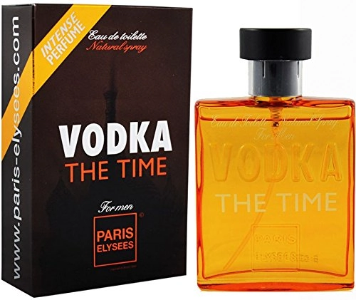 Perfume Vodka The Time For Men 3.3 Oz Edt By Paris Elysees