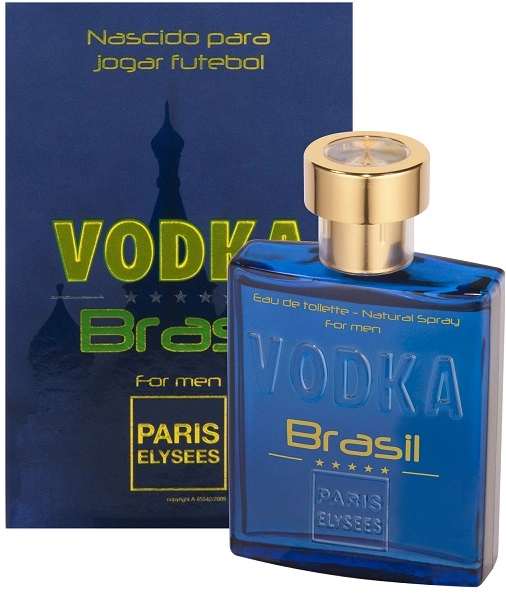 Vodka Brasil Blue Masculino Toilette - 100 ml