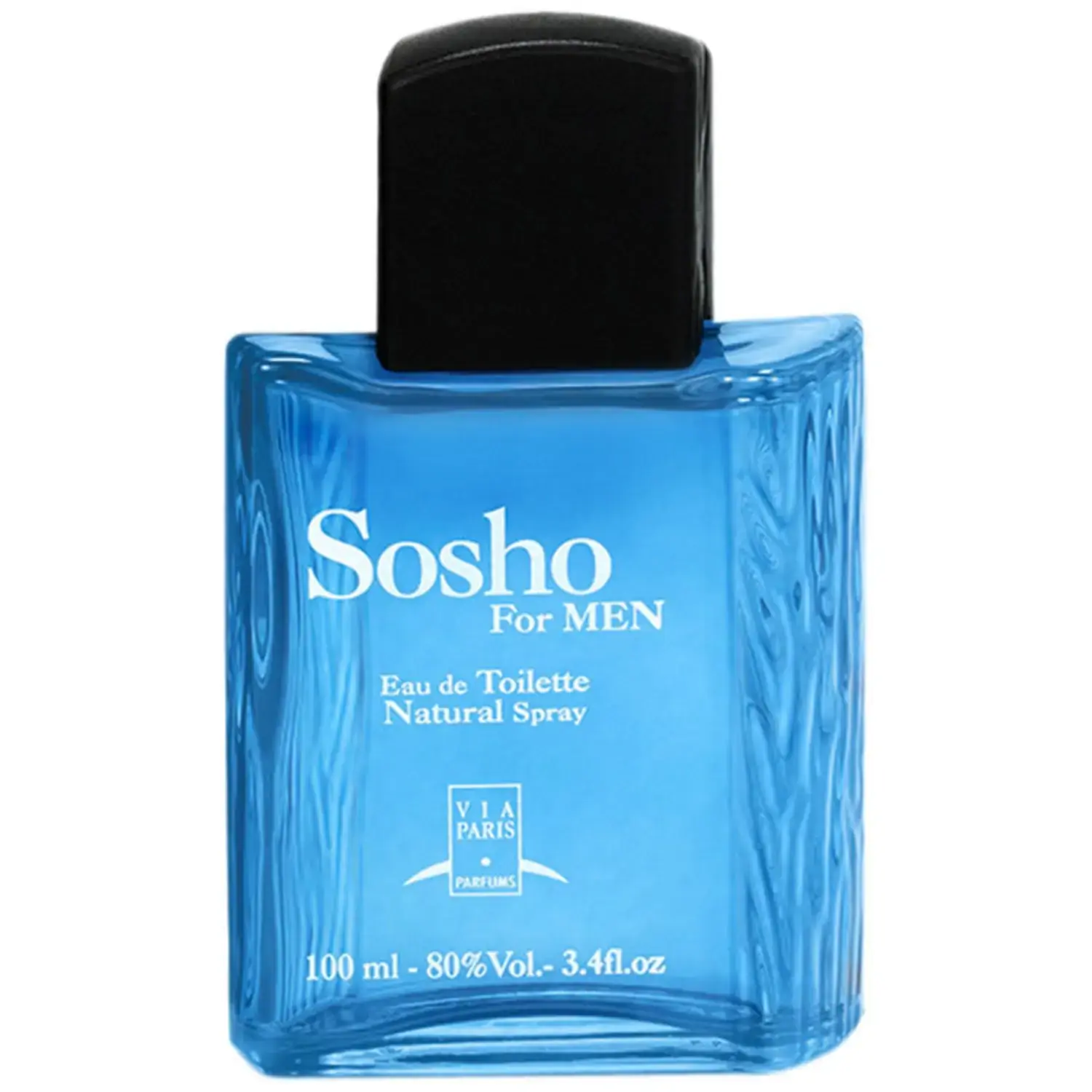 Sosho For Men Eau De Toilette Via Paris Perfume Masculino 100ml