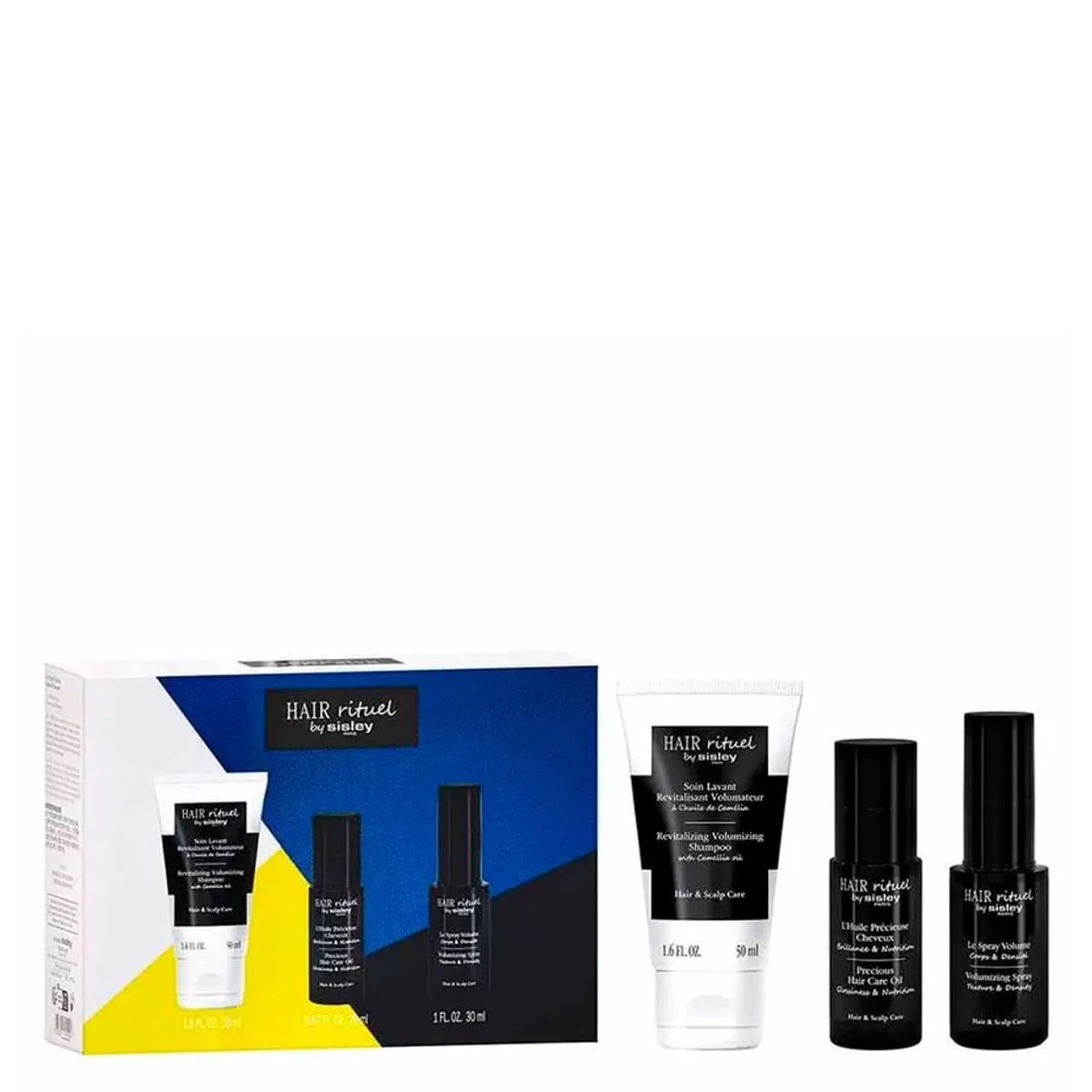 Kit Sisley Hair Rituel Pump Up The Volume Shampoo 50ml + Óleo 20ml + Finalizador 30ml - Kit Sisley H