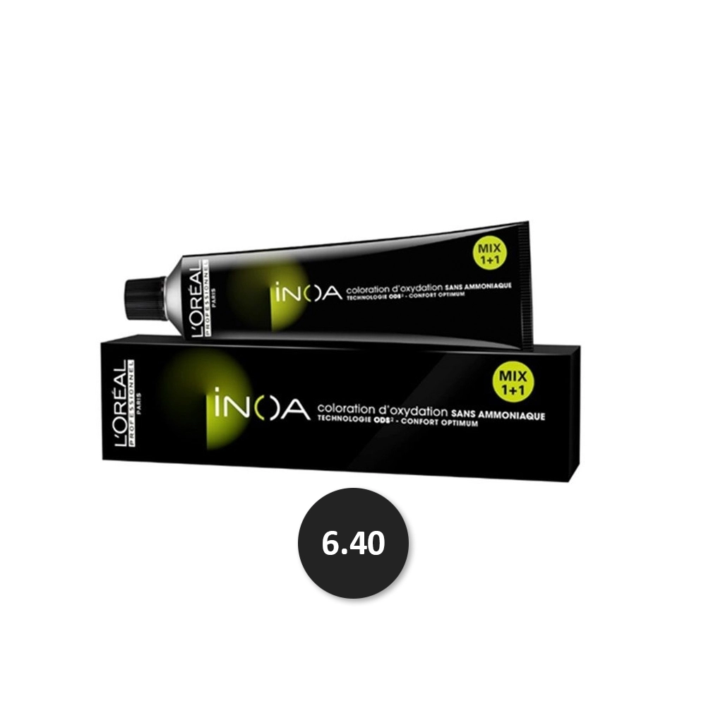 Coloracao Individual Permanente Loreal Profissional Inoa 6.40 Rubilane 60g