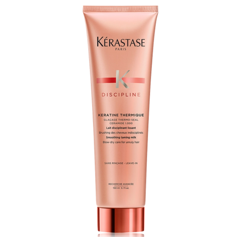 Kerastase Discipline Keratine Thermique Smoothing Taming Milk Anti Frizz, 5.1 Ounce