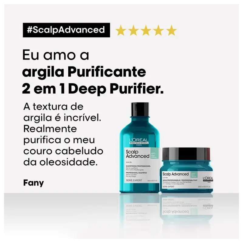 Shampoo Purificante Loreal Prof Se Scalp Dermo Purifier 300ml