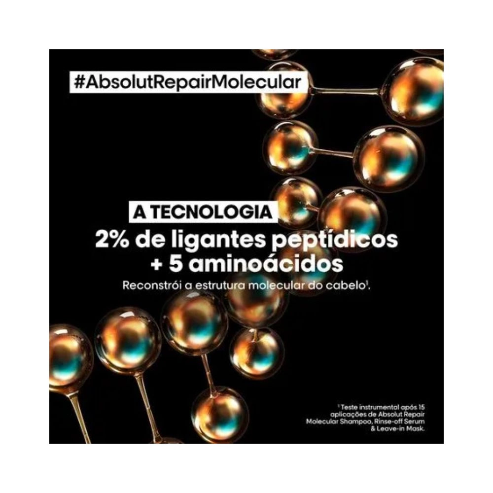 Shampoo 300ml Absolut Repair Molecular Loreal Profissional
