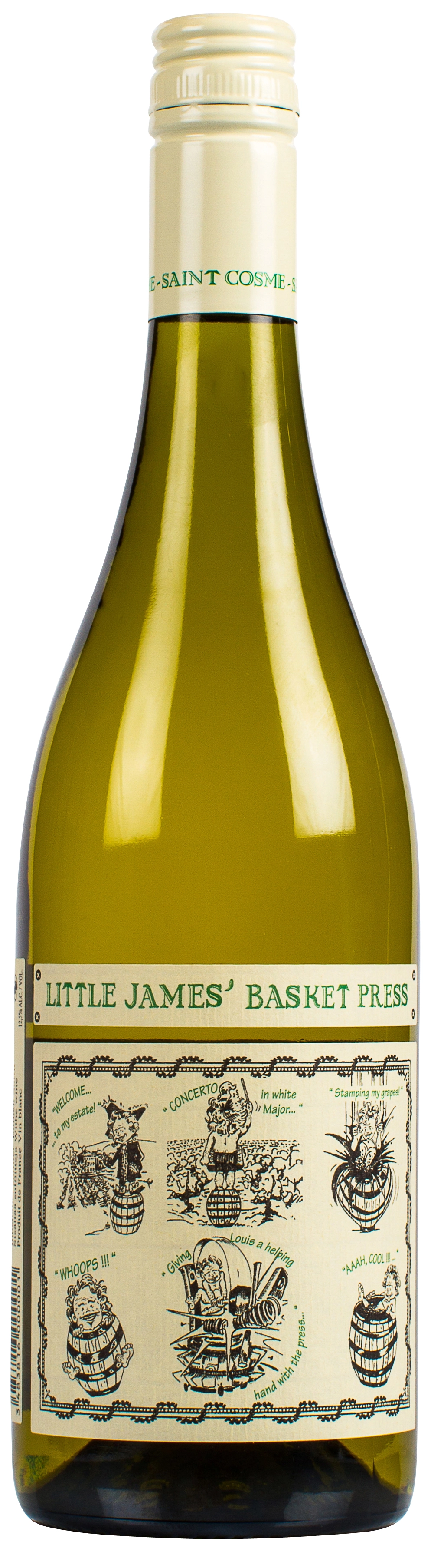 Vin.fran. Little James 750ml Blanc Gv