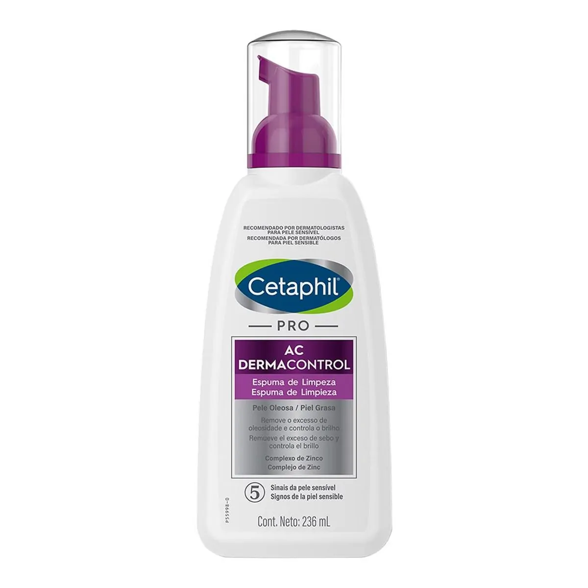 Galderma Cetaphil Pro AC Control Espuma de Limpeza Facial 236ml