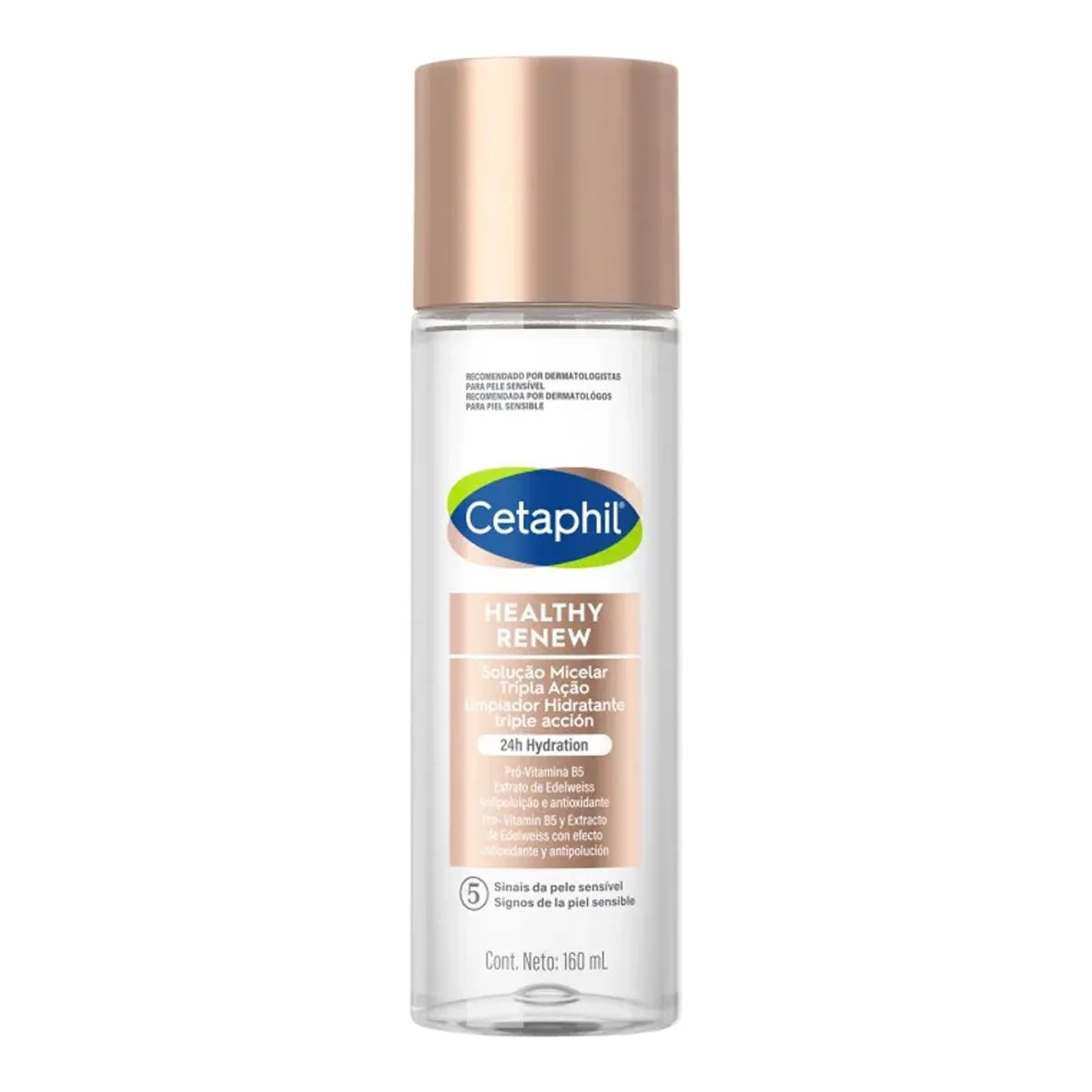 Solução Micelar Cetaphil Healthy Renew Tripla Ação 160ml