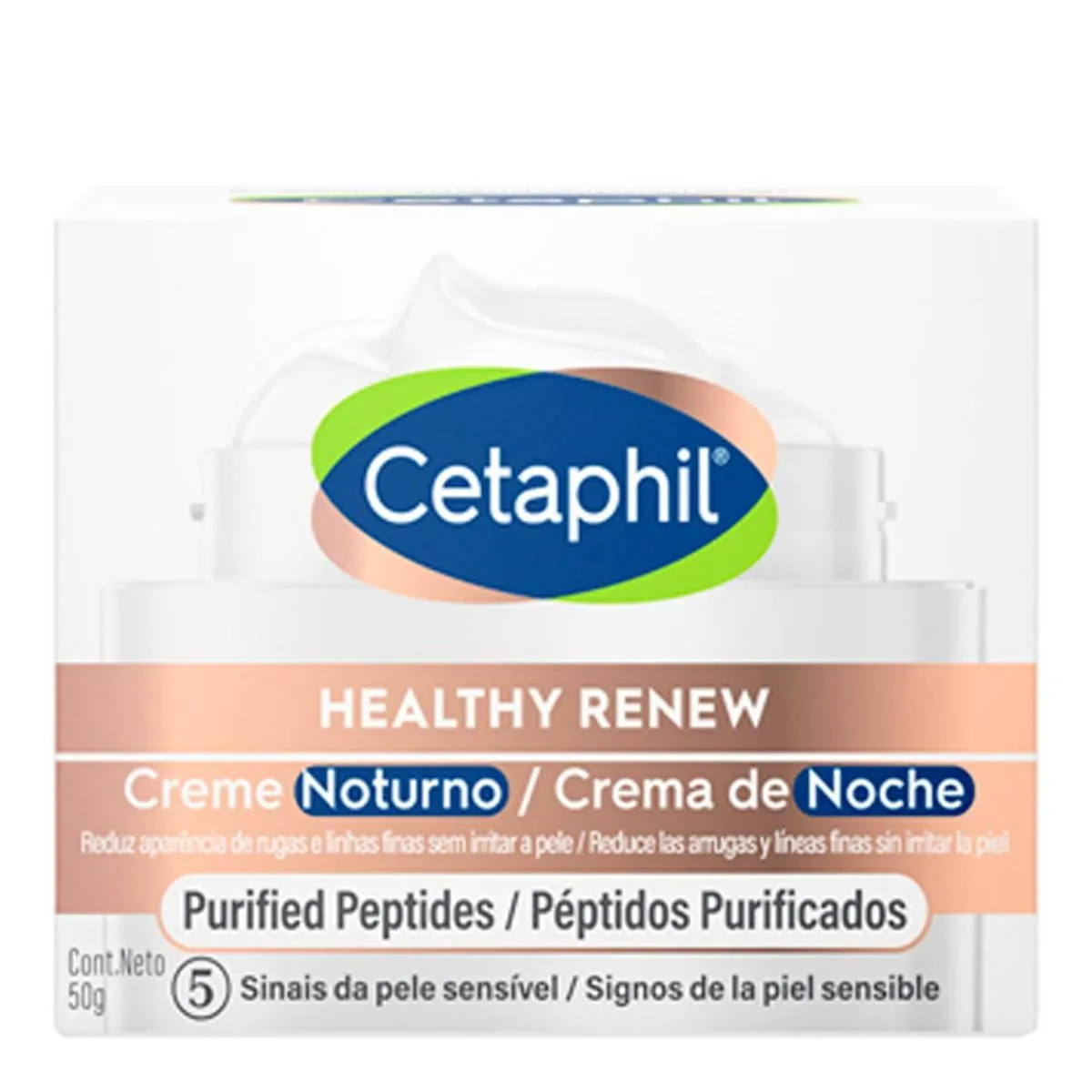 Creme Facial Cetaphil Healthy Renew Anti Idade Noturno 50g